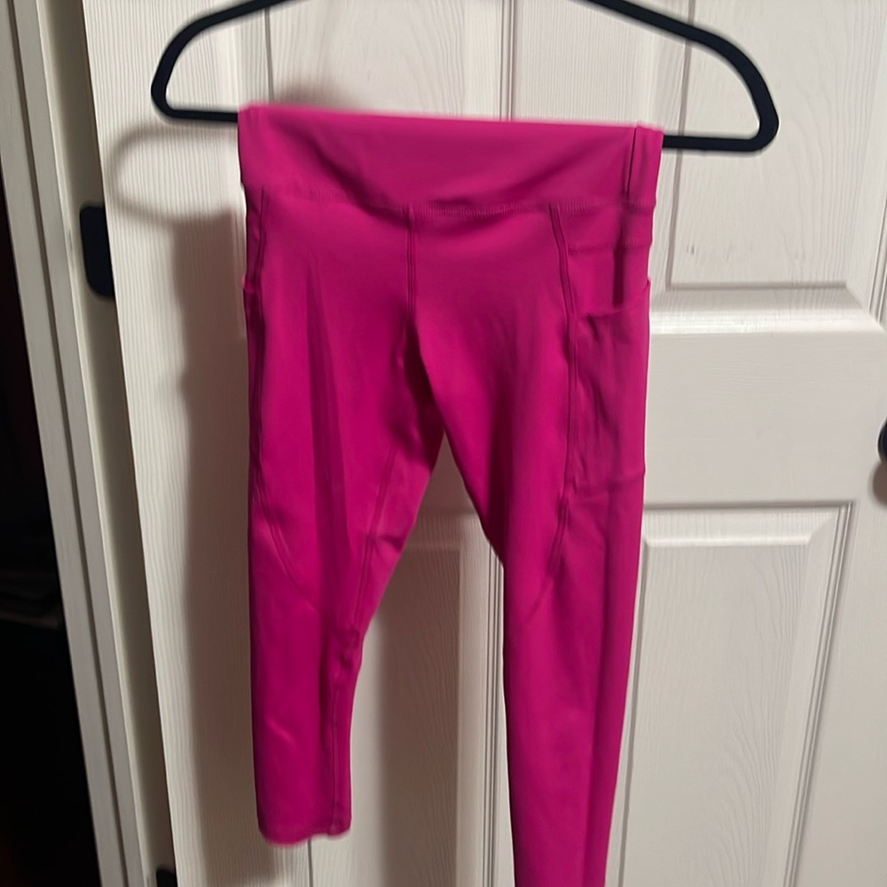 Zyia hot pink workout leggings
